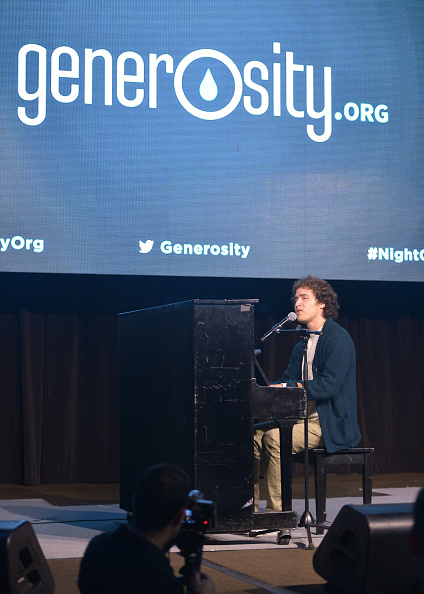 Mike Posner performing at The 6th Annual Night Of Generosity at the Beverly Wilshire Hotel in Beverly Hills, CA December 5, 2014
