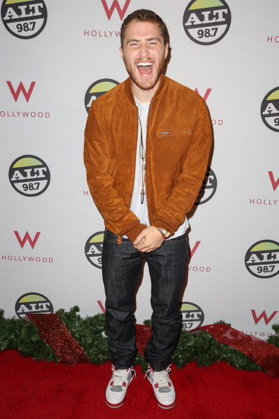 Mike Posner at The ALTimate Rooftop Christmas Party - Hollywood, CA 12/10/13
