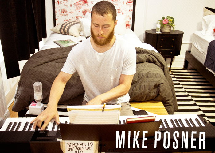 Mike Posner at the Brooklyn Patch, a tricked-out artist crash pad paid for by Sour Patch Kids, on July 27, 2015
thepatchhouse.tumblr.com
