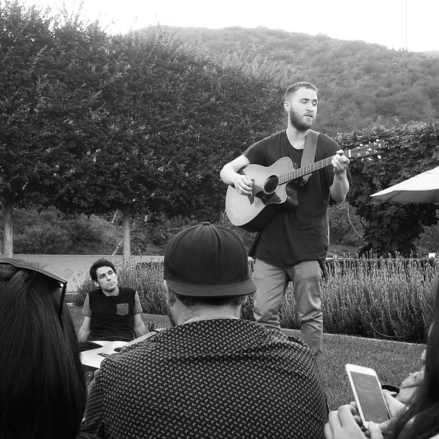 Mike Posner performing at The Getty in Los Angeles, CA June 20, 2015
instagram.com/rachaelacueva
