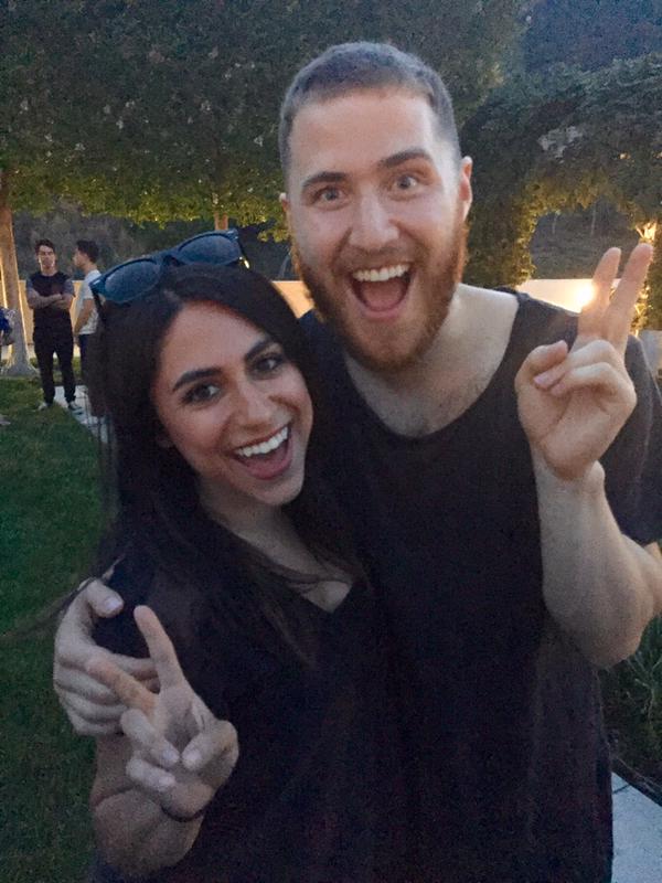 Mike Posner at The Getty in Los Angeles, CA June 20, 2015
twitter.com/ariellex3
