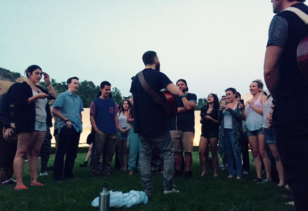 Mike Posner performing at The Getty in Los Angeles, CA June 20, 2015
twitter.com/Milo_Frank
