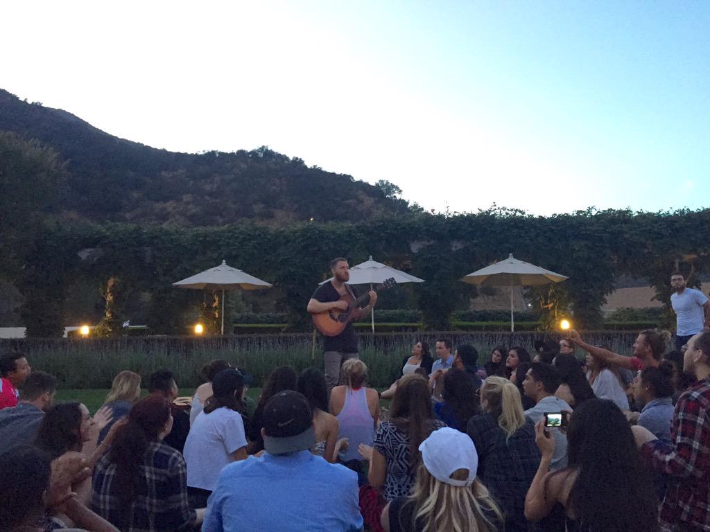 Mike Posner performing at The Getty in Los Angeles, CA June 20, 2015
twitter.com/Milo_Frank
