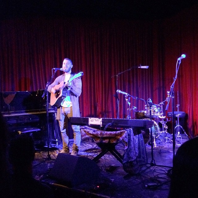 Mike Posner performing at The Hotel Café in Los Angeles, CA June 3, 2015
instagram.com/ardiebake
