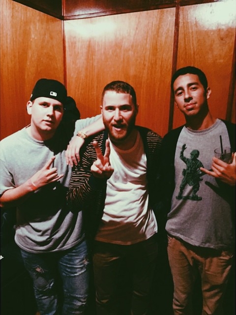 Mike Posner and Huey Mack (left) at The Hotel Café in Los Angeles, CA June 15, 2015
instagram.com/noah_m_baby
