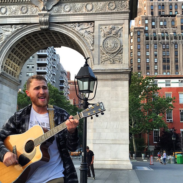 Mike Posner at Washington Square Park in New York, NY June 9, 2015
instagram.com/megan.ellen
