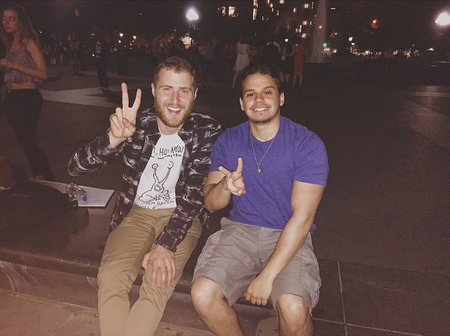 Mike Posner at Washington Square Park in New York, NY June 9, 2015
instagram.com/alextoretto_
