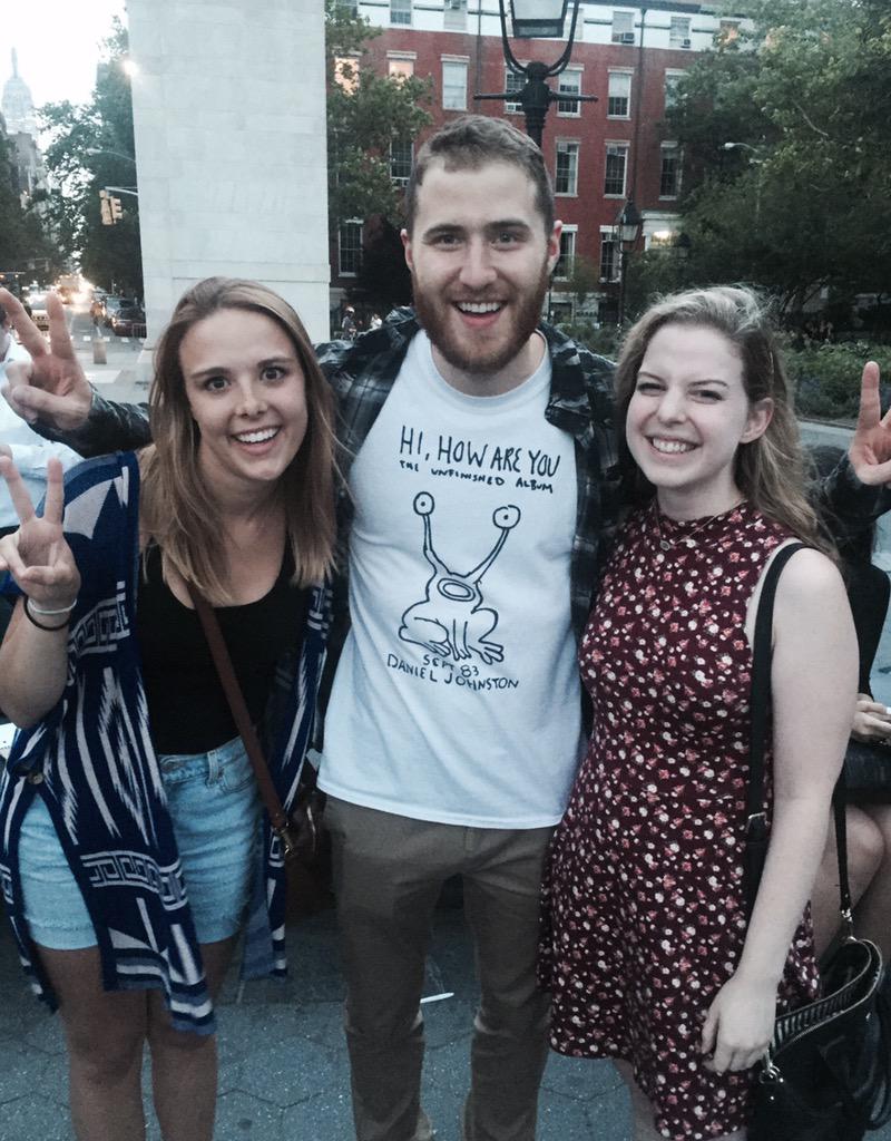 Mike Posner at Washington Square Park in New York, NY June 9, 2015
twitter.com/LaurenHelenGold
