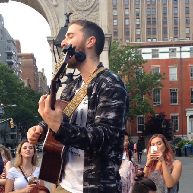 Mike Posner performing at Washington Square Park in New York, NY June 9, 2015
twitter.com/TIMPWOOD
