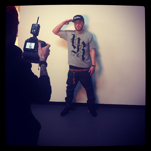 Mike Posner - Behind the Scenes at Young & Reckless Photoshoot - Spring 2012 1/17/12
Photo by Chris "Drama" Pfaff
youngandreckless.com
