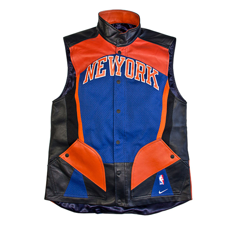 NBA's Latrell Sprewell - Jacket is Reworked from an Authentic Vintage Jersey
DrRomanelli.com
