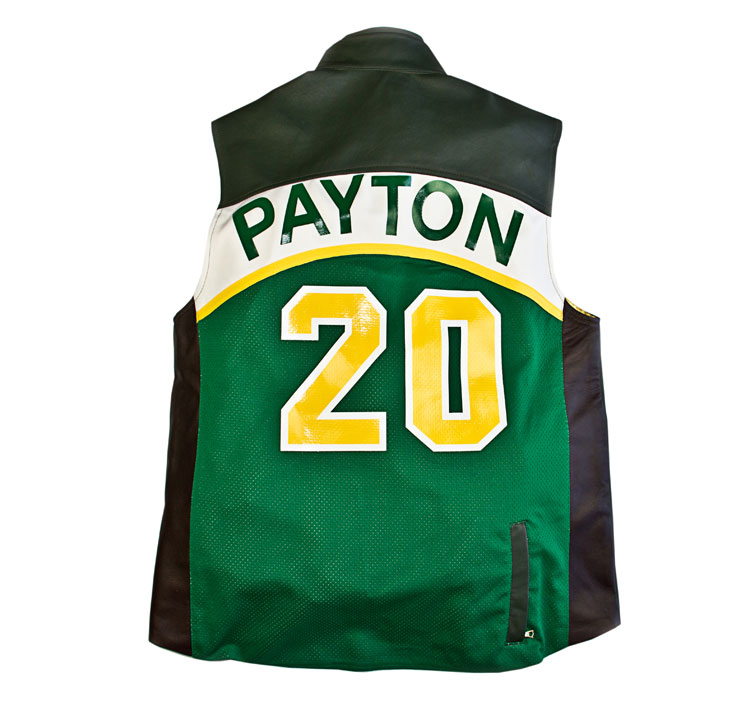 NBA's Gary Payton - Jacket is Reworked from an Authentic Vintage Jersey
DrRomanelli.com
