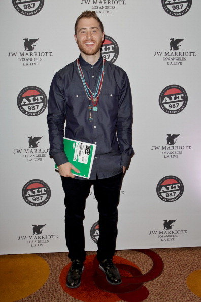 Mike Posner at the 102.7 KIIS FM and ALT 98.7 FM Pre-Grammy Party and Lounge in Los Angeles, CA 1/24/14
