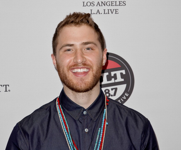 Mike Posner at the 102.7 KIIS FM and ALT 98.7 FM Pre-Grammy Party and Lounge in Los Angeles, CA 1/24/14
