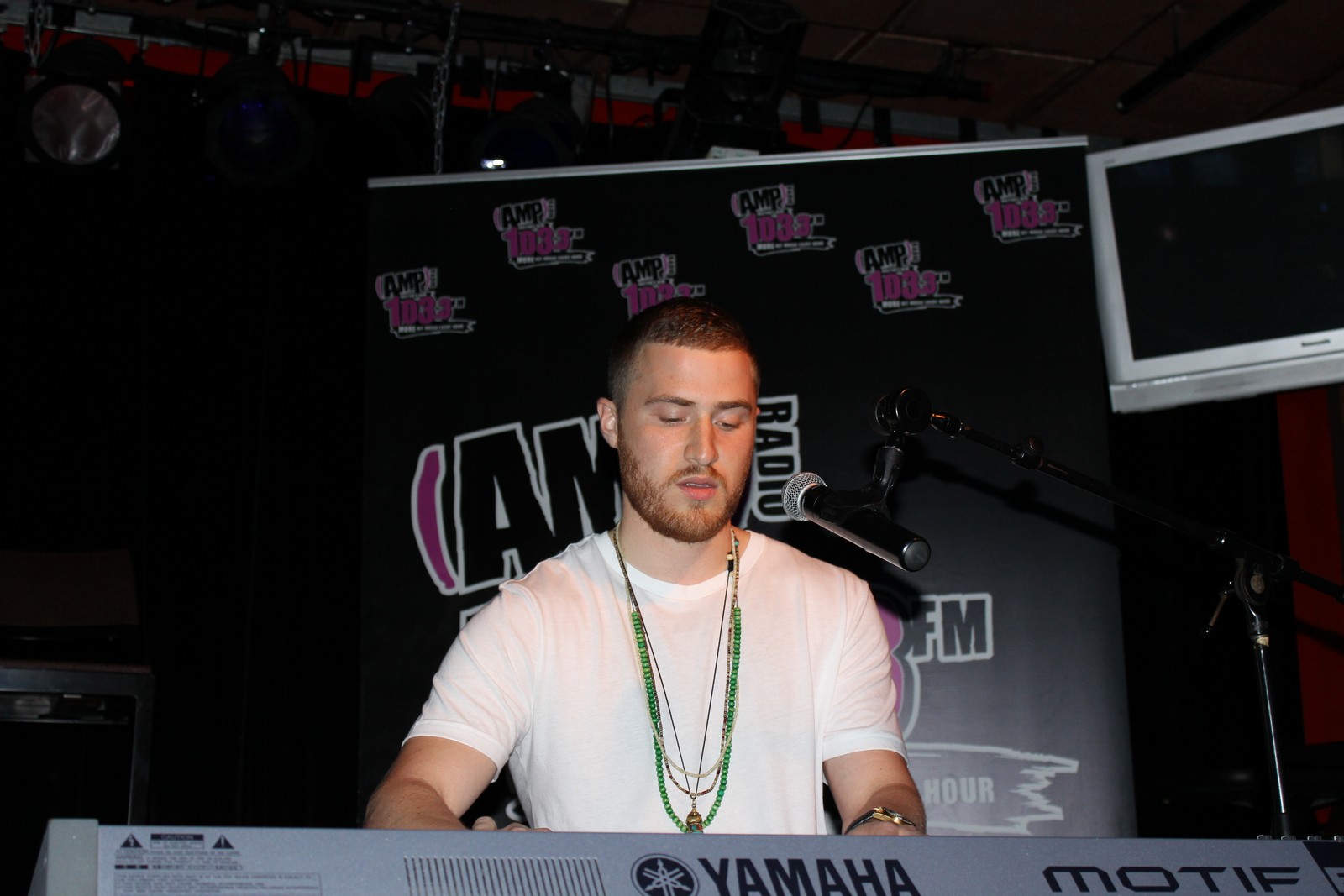 Mike Posner performing at the 103.3 AMP Radio Believe Tour Pre-Party in Boston, MA 7/20/13
1033ampradio.cbslocal.com
