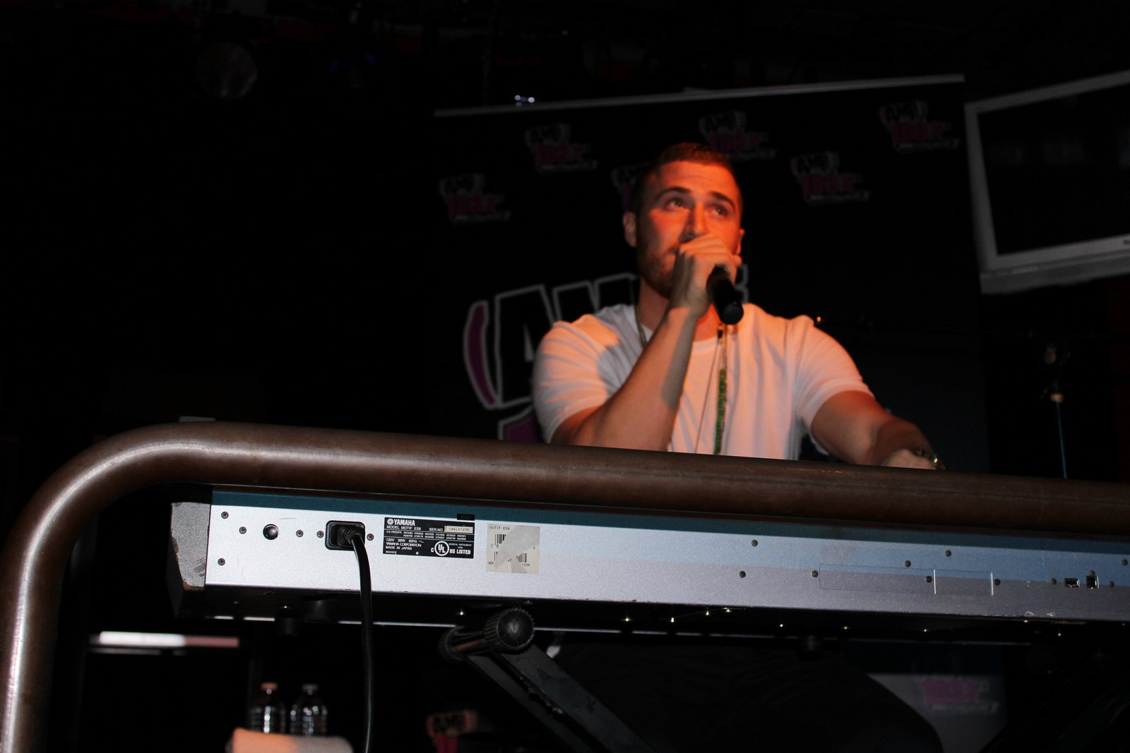 Mike Posner performing at the 103.3 AMP Radio Believe Tour Pre-Party in Boston, MA 7/20/13
1033ampradio.cbslocal.com
