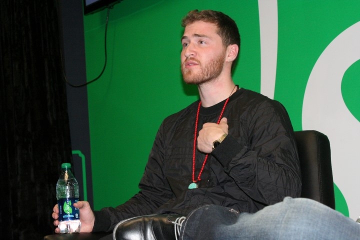 Mike Posner at 103.5 KISS FM's Sprite Lounge in Chicago, IL 2/28/14
1035kissfm.com
