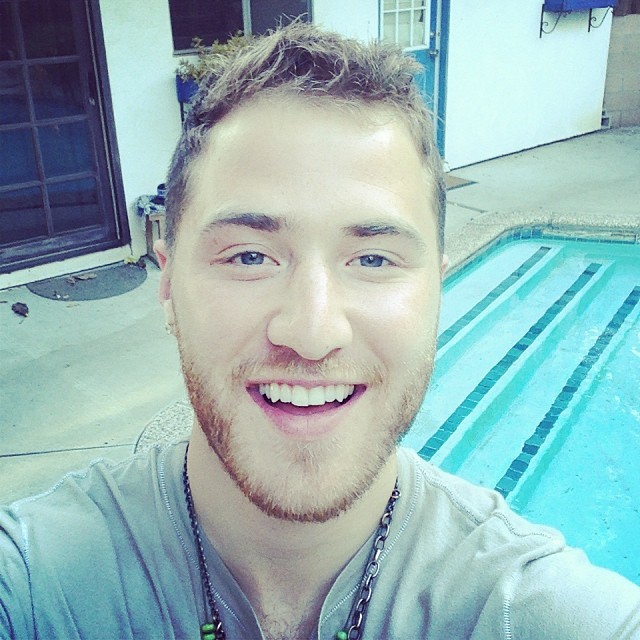 Mike Posner poolside 11/7/13
