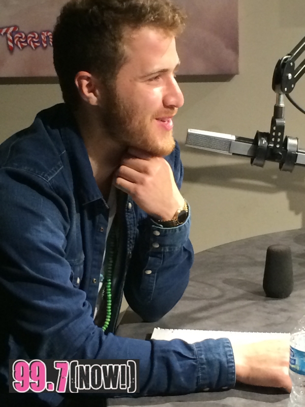 Mike Posner interview with Letty B of 99.7 NOW - San Francisco, CA 1/8/14
997now.cbslocal.com
