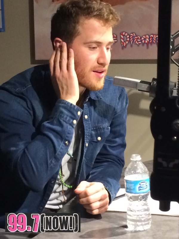 Mike Posner interview with Letty B of 99.7 NOW - San Francisco, CA 1/8/14
997now.cbslocal.com
