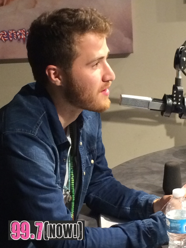 Mike Posner interview with Letty B of 99.7 NOW - San Francisco, CA 1/8/14
997now.cbslocal.com
