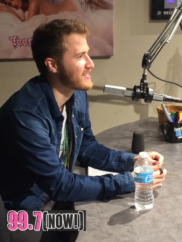 Mike Posner interview with Letty B of 99.7 NOW - San Francisco, CA 1/8/14
997now.cbslocal.com
