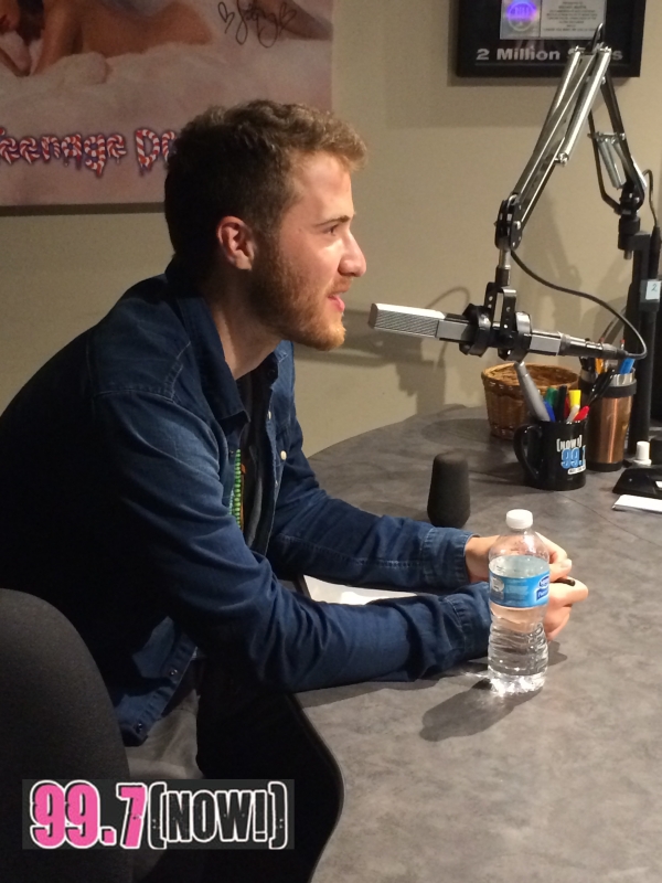 Mike Posner interview with Letty B of 99.7 NOW - San Francisco, CA 1/8/14
997now.cbslocal.com
