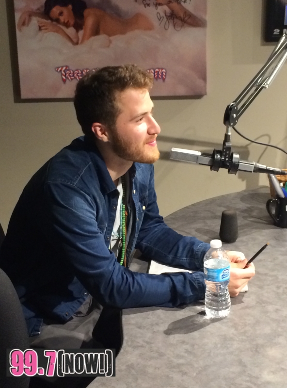 Mike Posner interview with Letty B of 99.7 NOW - San Francisco, CA 1/8/14
997now.cbslocal.com
