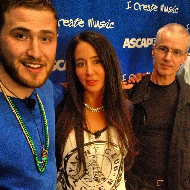 Mike Posner, Antonina Armato, and Michael Brook at the ASCAP "I Create Music" EXPO 2013
Photo by ASCAP
instagram.com/ascap_music
