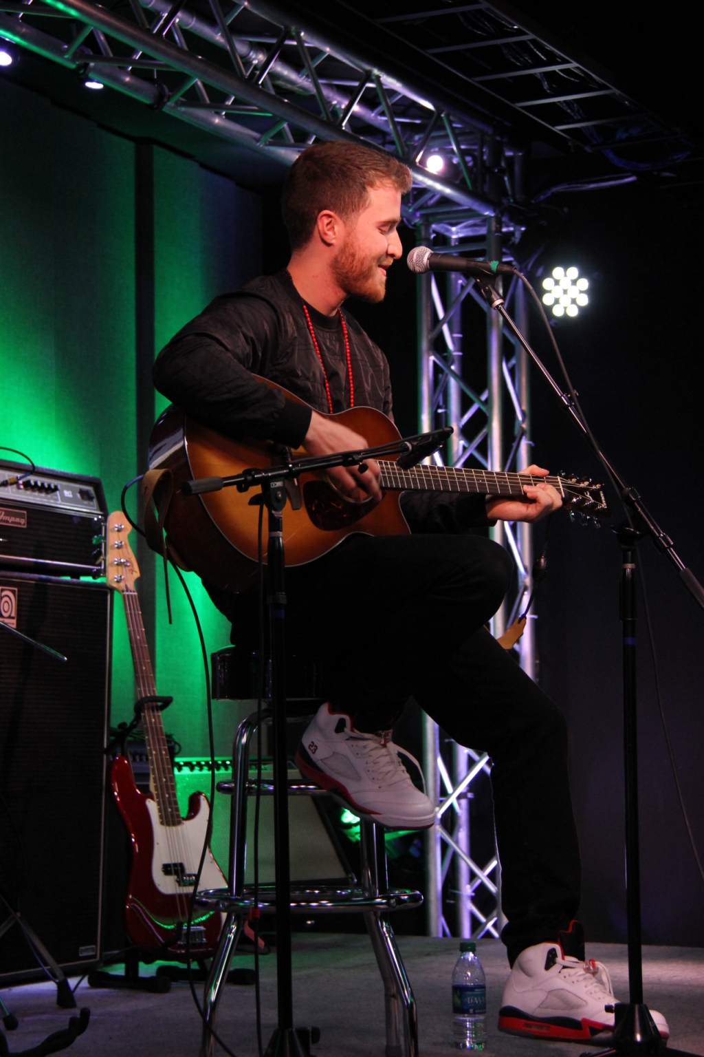 Mike Posner performing on B96's Blue Cross Blue Shield Performance Stage in Chicago, IL 2/28/14
b96.cbslocal.com
