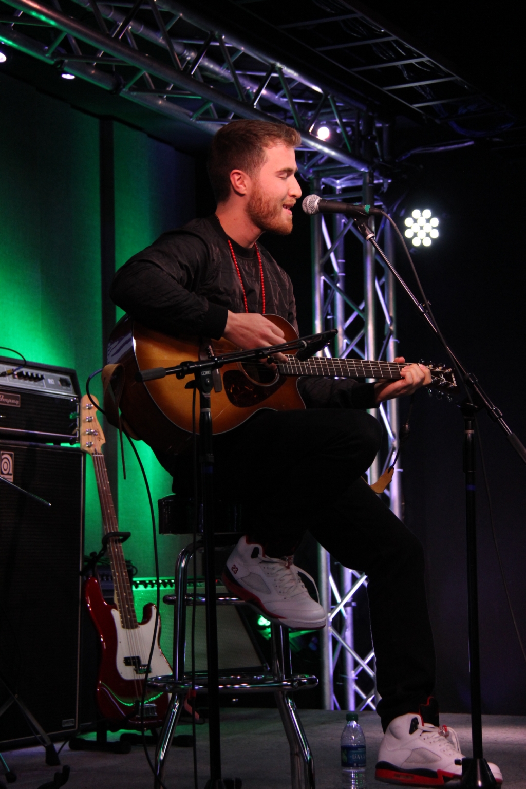 Mike Posner performing on B96's Blue Cross Blue Shield Performance Stage in Chicago, IL 2/28/14
b96.cbslocal.com
