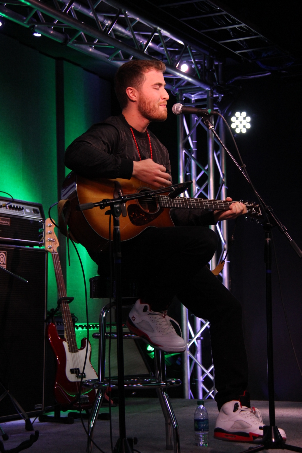 Mike Posner performing on B96's Blue Cross Blue Shield Performance Stage in Chicago, IL 2/28/14
b96.cbslocal.com
