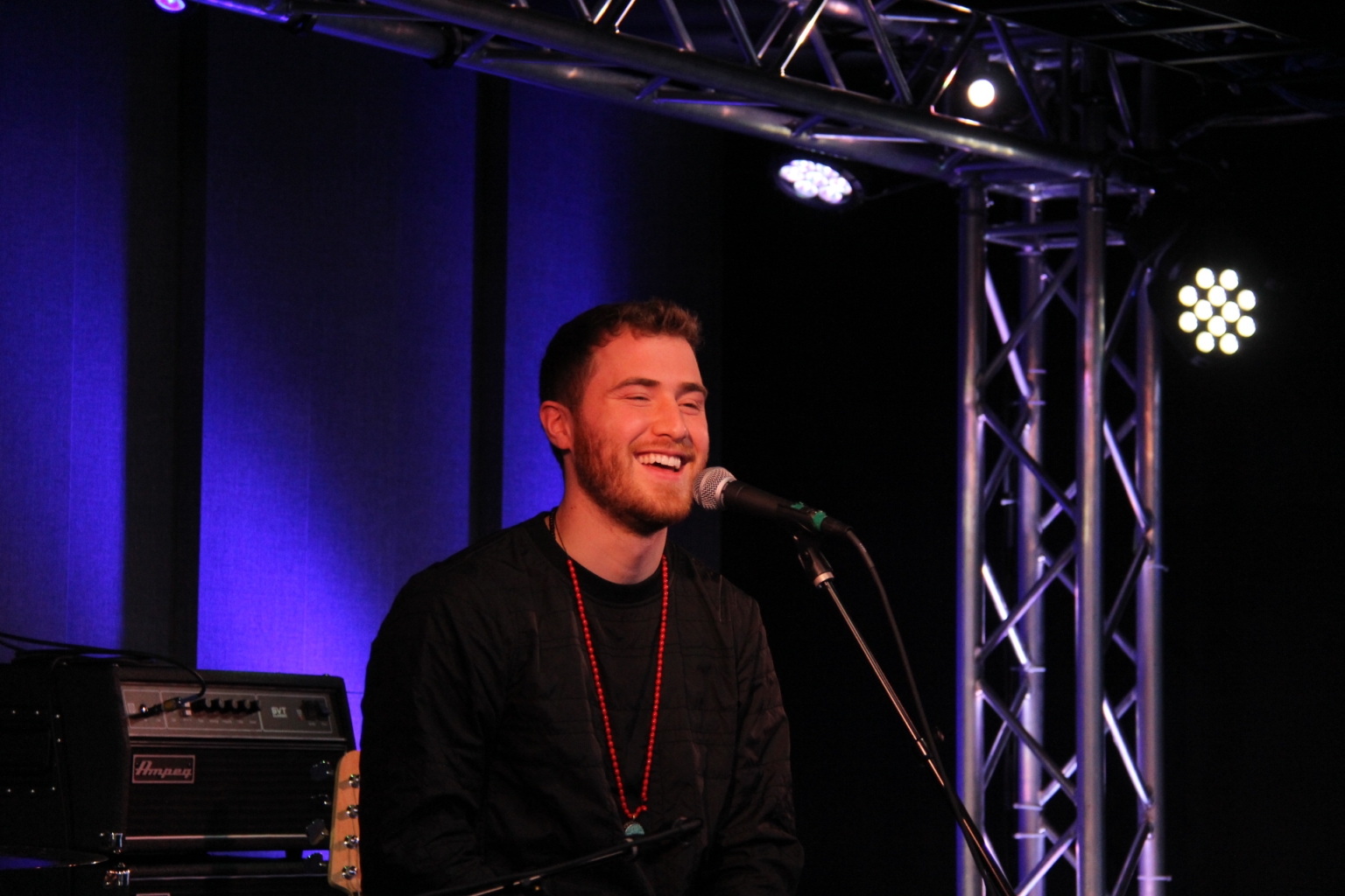 Mike Posner performing on B96's Blue Cross Blue Shield Performance Stage in Chicago, IL 2/28/14
b96.cbslocal.com
