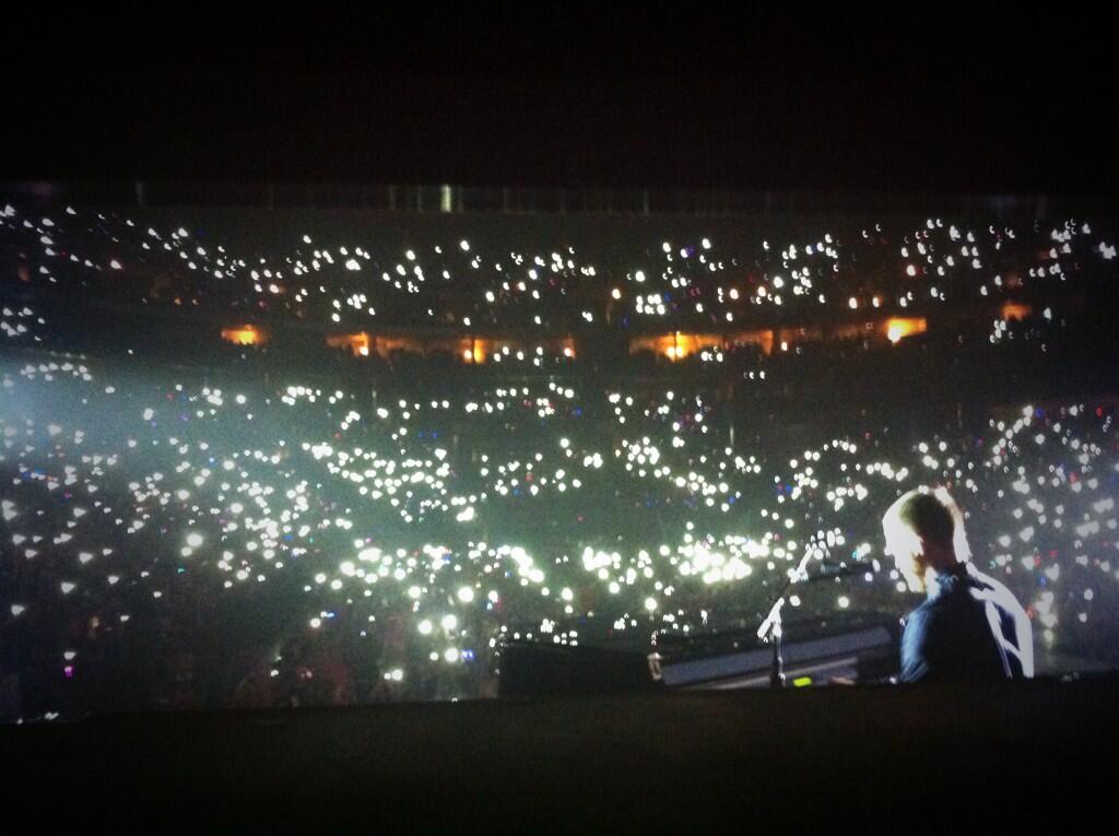 Mike Posner performing on the Believe Tour in Columbus, OH 7/12/13
Photo by Mike Posner
instagram.com/mikeposner
