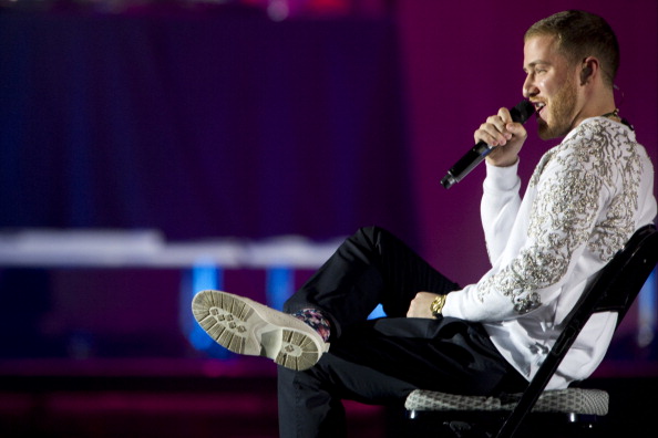 Mike Posner performing on the Believe Tour in Dallas, TX 7/3/13
