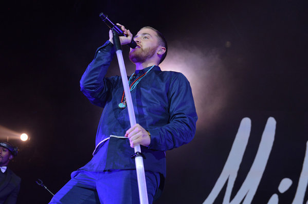 Mike Posner performing on the Believe Tour in Hartford, CT 7/18/13 
Photo by Hartford Courant
courant.com
