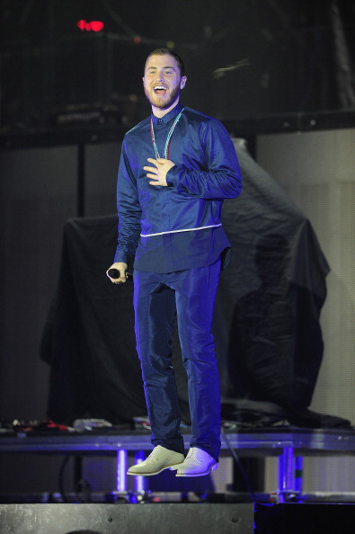 Mike Posner performing on the Believe Tour in Las Vegas, NV 6/28/13
