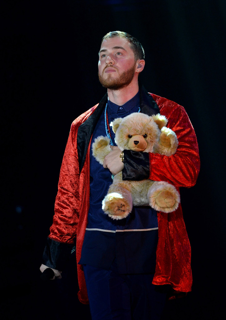 Mike Posner performing on the Believe Tour in Las Vegas, NV 6/28/13
