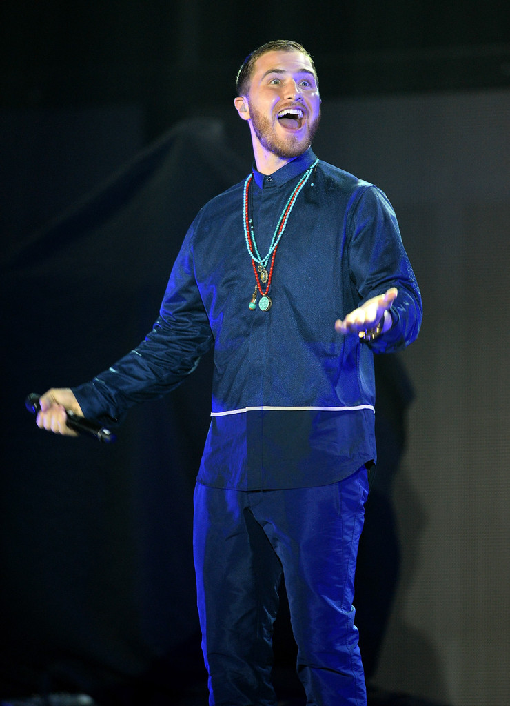 Mike Posner performing on the Believe Tour in Las Vegas, NV 6/28/13
