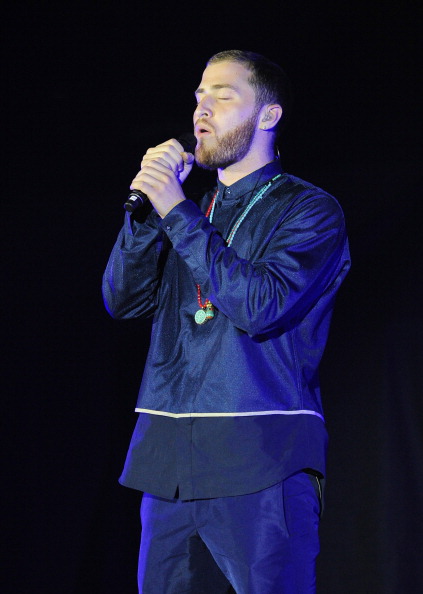 Mike Posner performing on the Believe Tour in Las Vegas, NV 6/28/13
