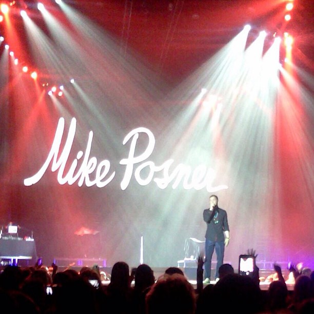 Mike Posner performing on the Believe Tour in Los Angeles, CA 6/24/13
Photo by Mike Posner
instagram.com/MikePosner
