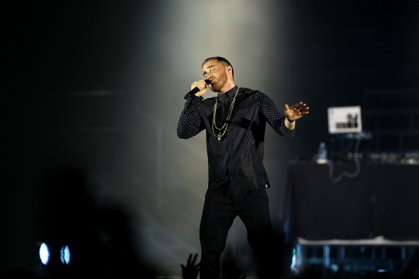 Mike Posner performing on the Believe Tour in Philadelphia, PA 7/17/13
