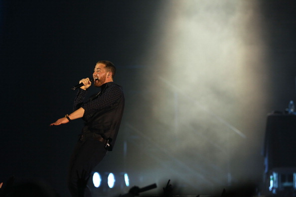 Mike Posner performing on the Believe Tour in Philadelphia, PA 7/17/13
