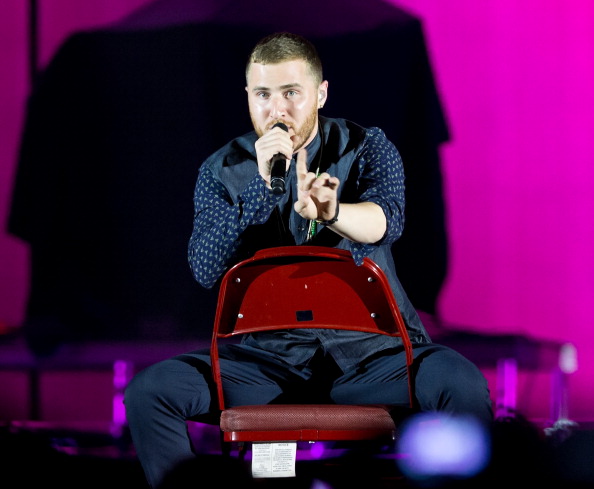 Mike Posner performing on the Believe Tour in Philadelphia, PA 7/17/13
