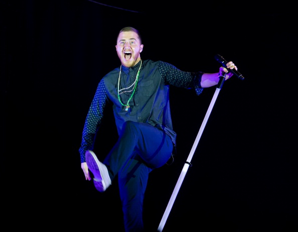 Mike Posner performing on the Believe Tour in Philadelphia, PA 7/17/13
