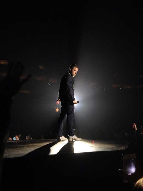 Mike Posner performing on the Believe Tour in Philadelphia, PA 7/17/13
