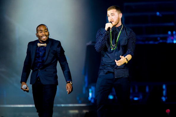 Mike Posner and DJ Dubz performing on the Believe Tour in Philadelphia, PA 7/17/13
