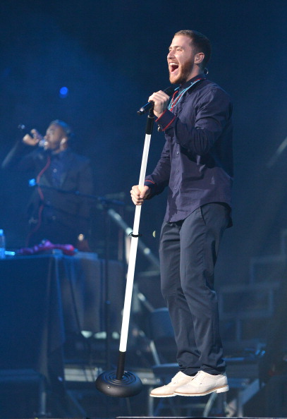 Mike Posner performing on the Believe Tour in San Jose, CA 6/26/13
