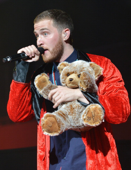 Mike Posner performing on the Believe Tour in San Jose, CA 6/26/13
