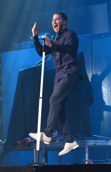 Mike Posner performing on the Believe Tour in San Jose, CA 6/26/13
